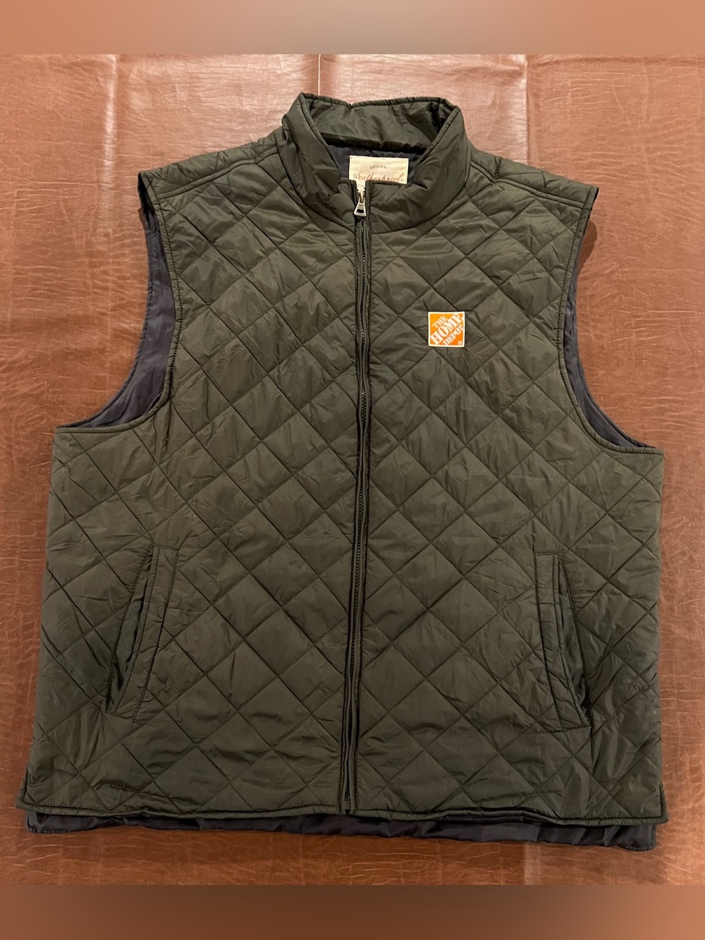 Home Depot Puffer Vest Jacket - 2XL